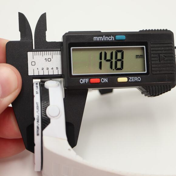 Rider by Rockwell Mens White Digital Sport 49mm Watch Chrono Alarm New Battery - Picture 3 of 12